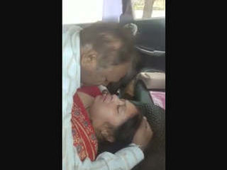 Aunty sneaks away with neighbor for a secret rendezvous