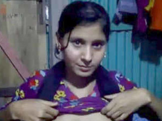 Watch this sexy Indian girl with big boobs and pussy in action