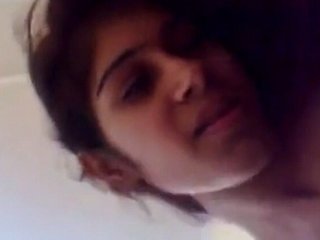 A bhabi's clear Hindi speech while riding a horse