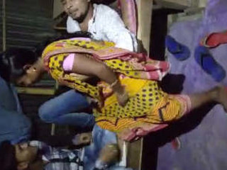 Village Bhabhi's wild night with a young boy