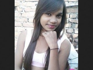 Young slim Indian girl gets her pussy and ass fingered hard