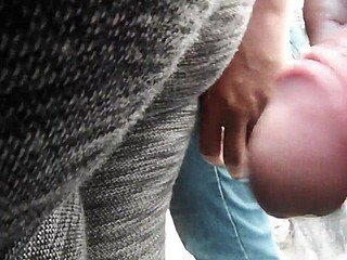 My husband watches me get fucked by a big black cock in spandex