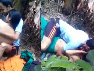 Shy college girl gets naughty with her tutor in a steamy video
