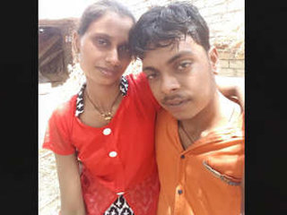 Indian couple enjoys passionate sex in part of their romance