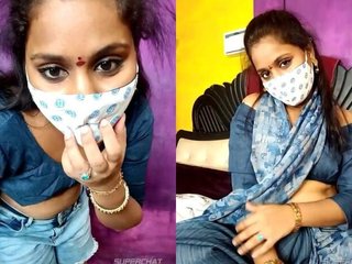 Tamil bhabhi's intimate performance in the bedroom
