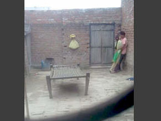 Spy on this Indian couple's intimate kissing session